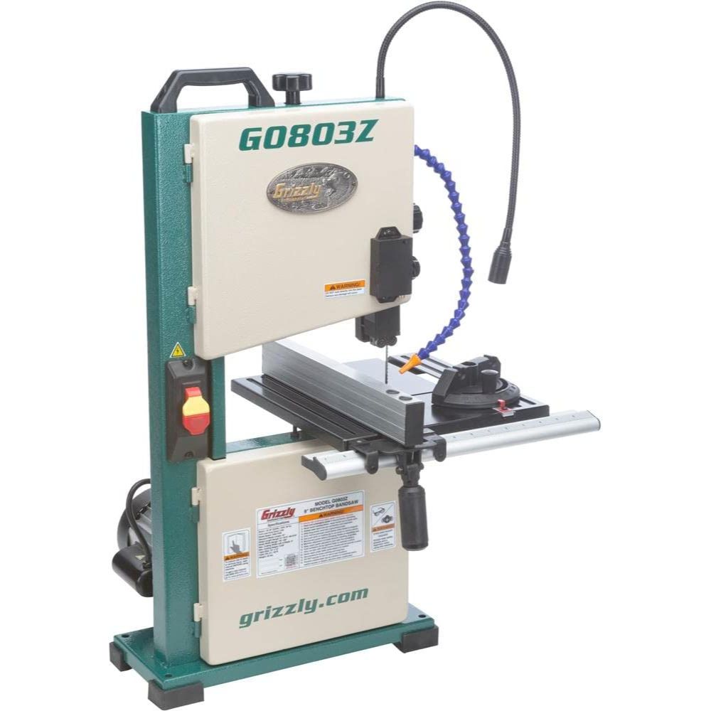 Grizzly Industrial G0803Z - 9" Benchtop Bandsaw With Laser Guide
