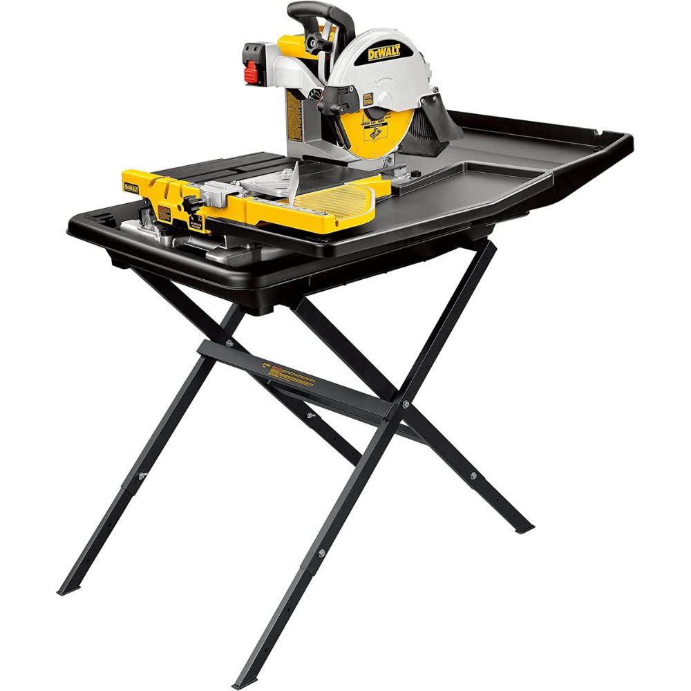 DEWALT D24000S Heavy-Duty 10-inch Wet Tile Saw